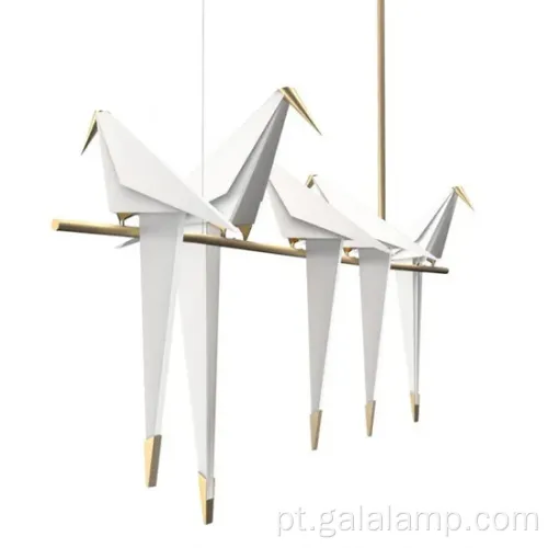 'Elegante Crane Post-Modern Crane lustre'